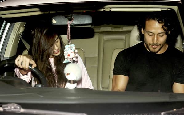 Disha Patani takes Tiger Shroff for a long ride