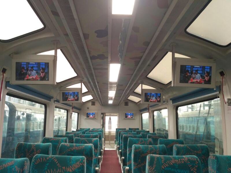 Vistadome coach gift on Varanasi-Ayodhya route glass roof and windows will be big 