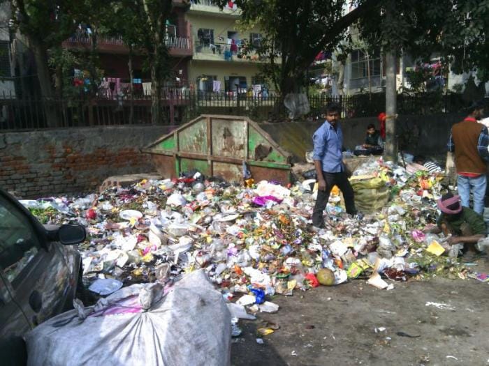 a chinese company eco green handle the waste managment of varanasi