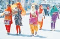 weather, 43 degree temprature, too hot, people, kaithal