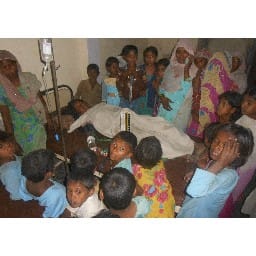 tendua ne mahila per mara jhaptta. ghayal