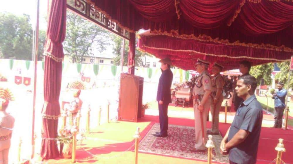 Center Minister KIran Rijiju reached srinagar garhwal for SSB program