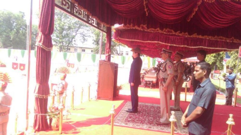 Center Minister KIran Rijiju reached srinagar garhwal for SSB program