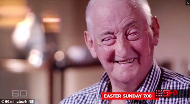 blind man loosed his vision after having his TOOTH inserted into his eye  