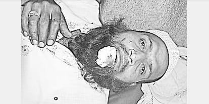 ... when attacked on Baraateo, the groom's gotta be laughing