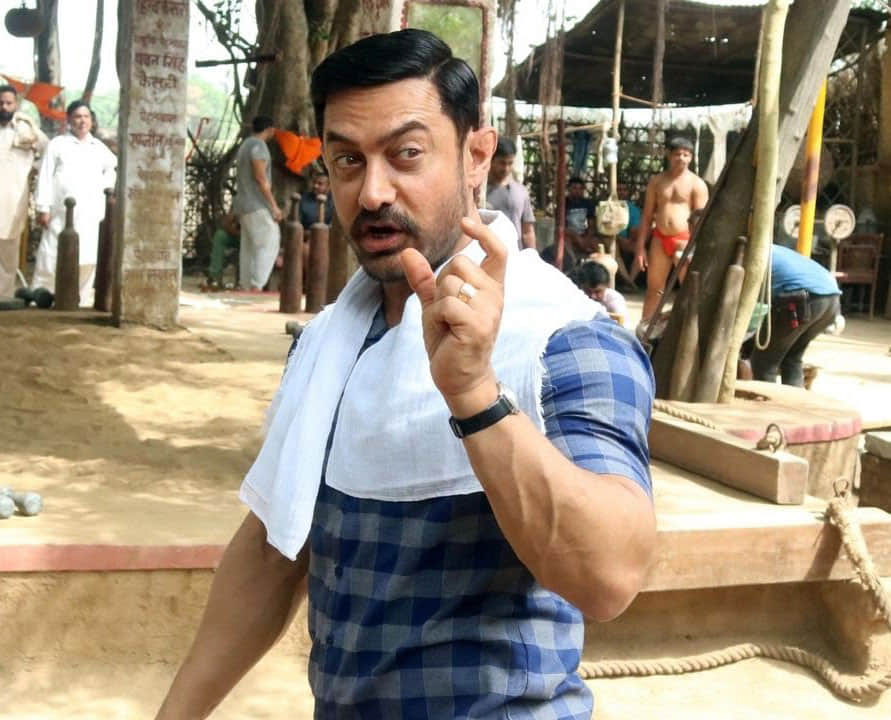 Aamir Khan has this weird 'low angle shot' clause in his films