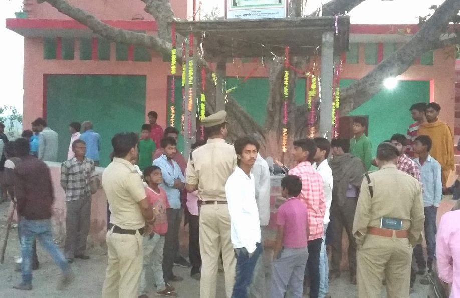   dispute against Ambedkar' statue 
