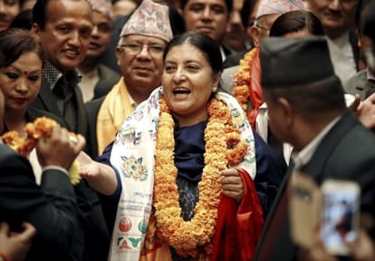 Nepali President five-day visit of india starts from today