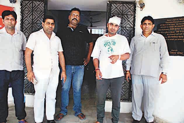 Building Material ran into beaten-firing