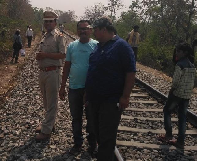 Cut by train, two dead