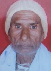 Death of elderly by burning fire in Narayi