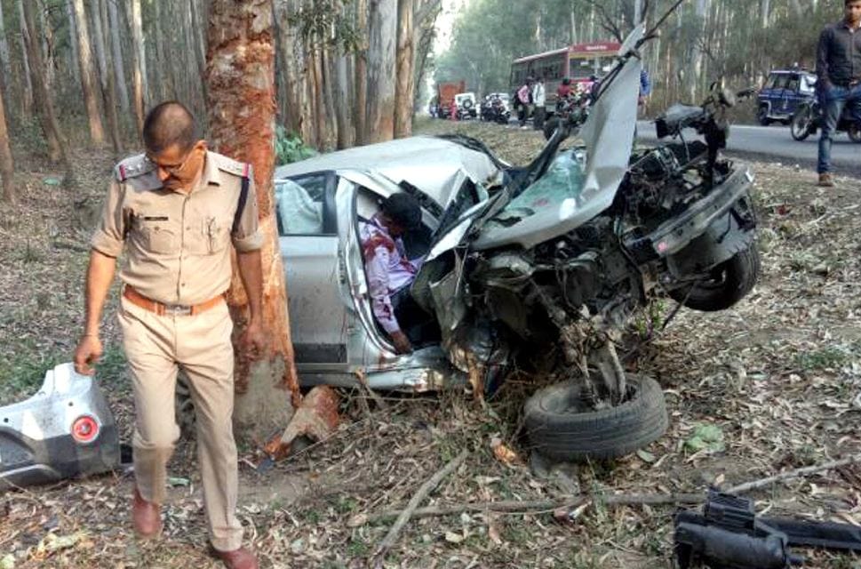 a man died in road accident at shyampur