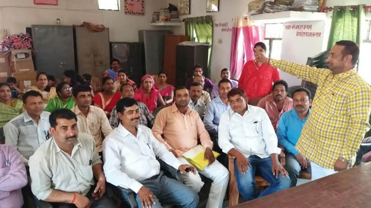 Admitted teachers and educationmakers in the BRC meeting
