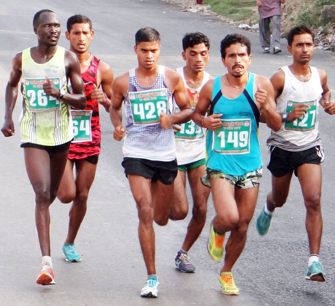 Chandrashekhar Half Marathon organized in Ballia, Anil become winner 