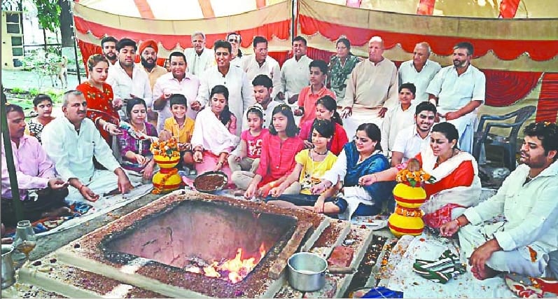 Two-day chaturveda yagna