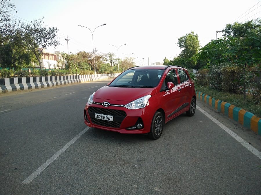 Road test Review of face lifted hyundai grand i10 