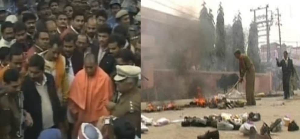 know all about ias officer hari om who sent yogi adityanath for 11 days of jail in 2007