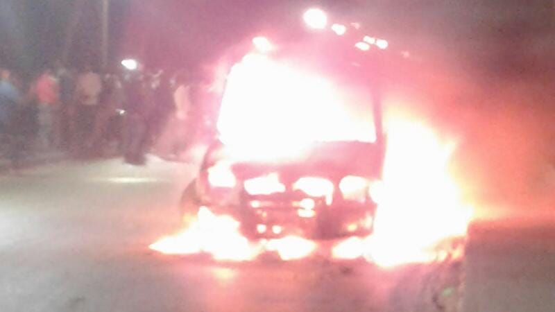 ... and when scorpio car turned into scorches, see photos