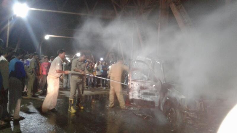 ... and when scorpio car turned into scorches, see photos
