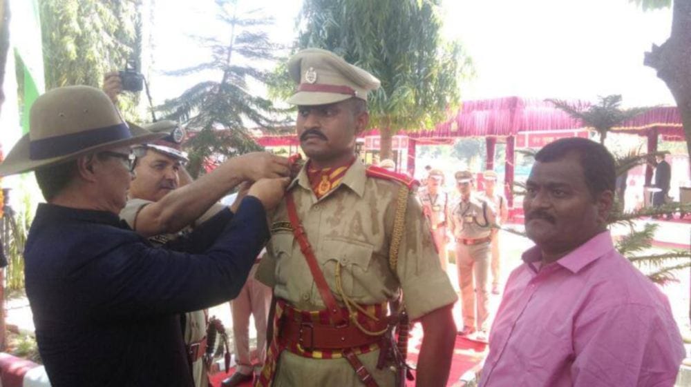 Center Minister KIran Rijiju reached srinagar garhwal for SSB program