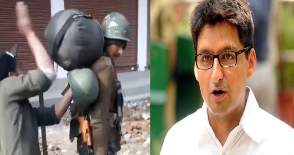 deepender hooda on youths beating CRPF jawans