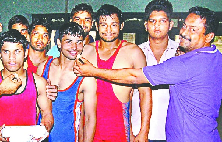 National sportsperson will play three wrestlers