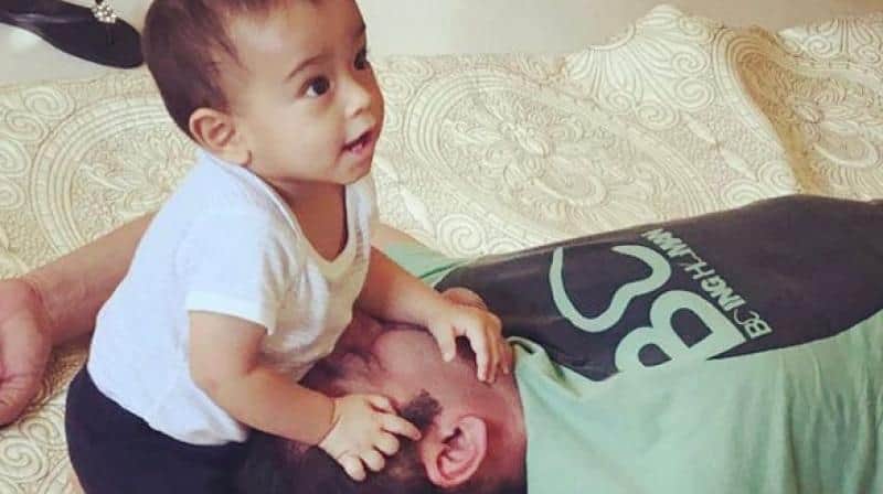salman khan and arpita son ahil new photo viral on social media
