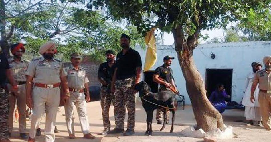 red alert in pathankot after suspicious car