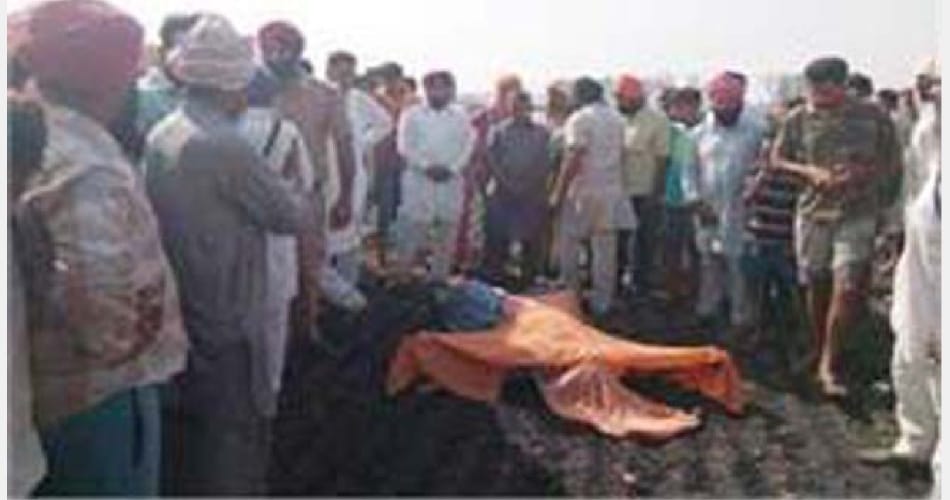 Farmers burned alive to save his crops from fire