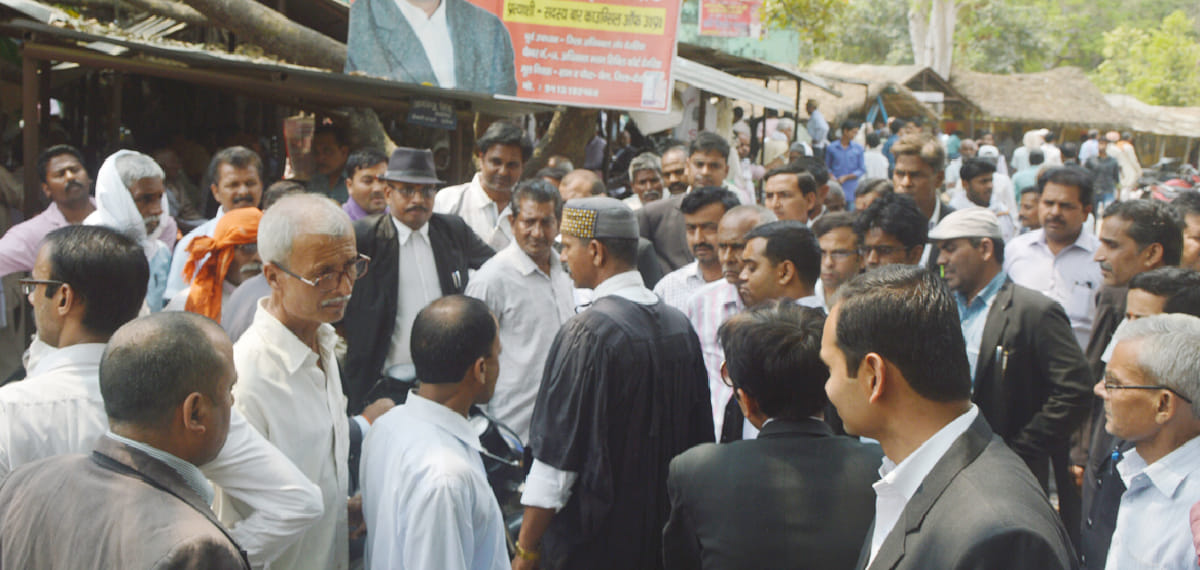  Advocates boycotted judicial work 1