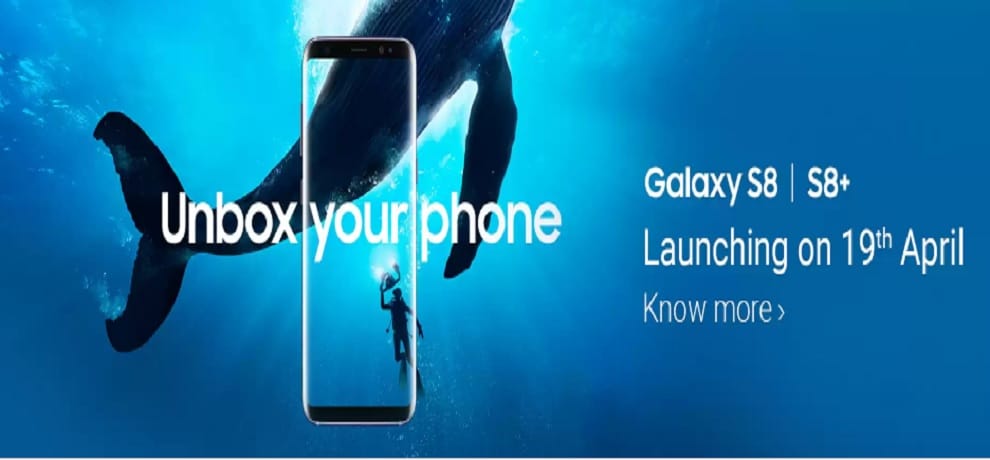 Samsung Galaxy S8 and Galaxy S8+ Availability Teased on Flipkart