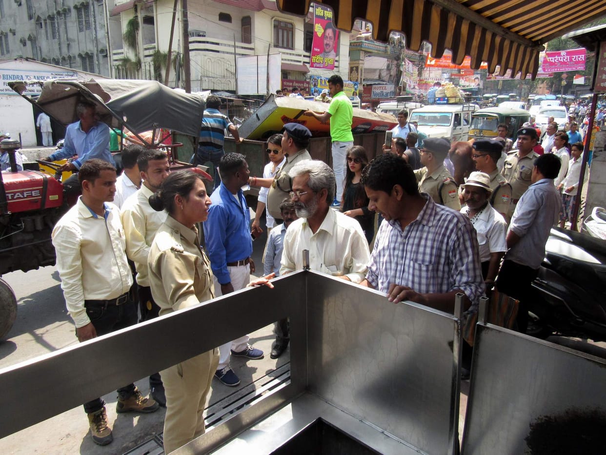Administration's bat against encroachment