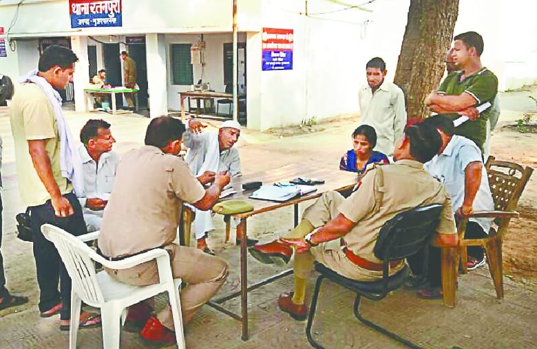 The youth shot himself in village Matheri
