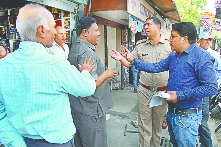 Penalties for traders committing encroachment
