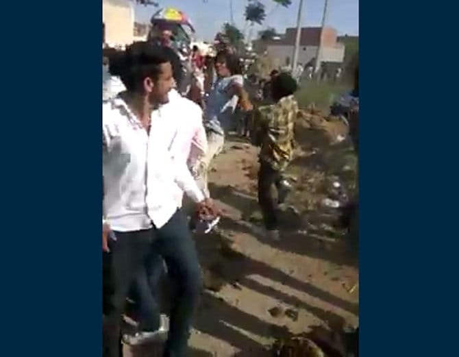 Huge Destruction and Dispute in Village by Boys Come in Barat of Girl