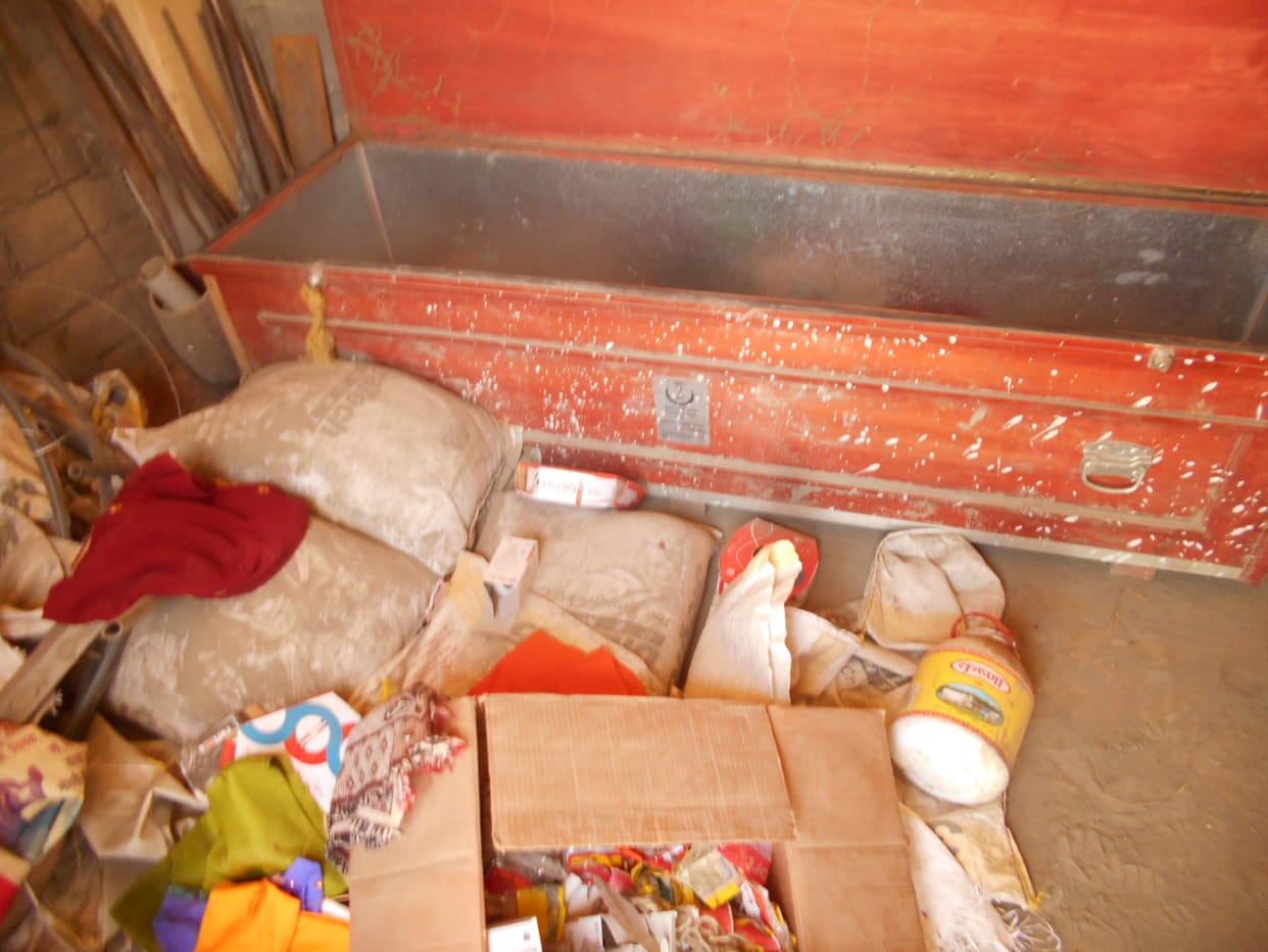 These thieves did not even leave the crematorium