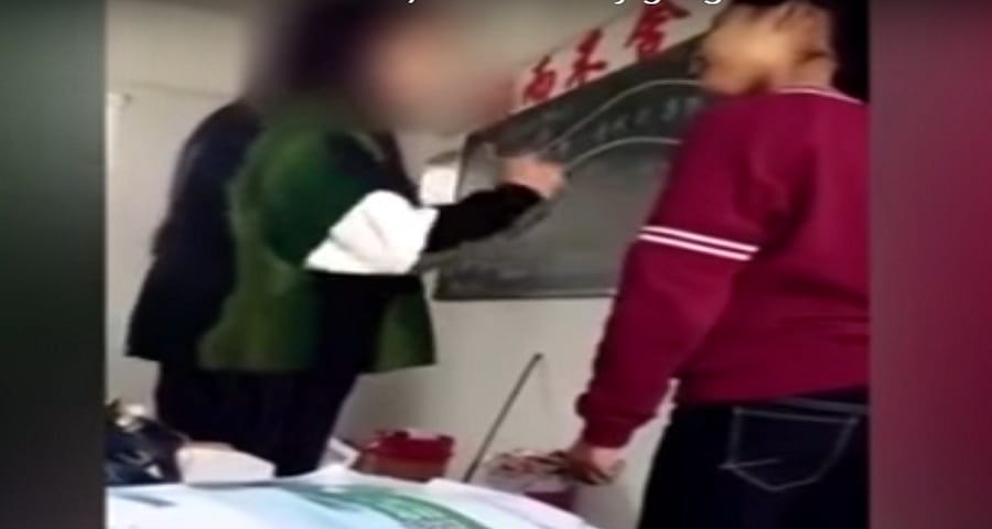Teacher Slaps Student, She Slaps Her Back