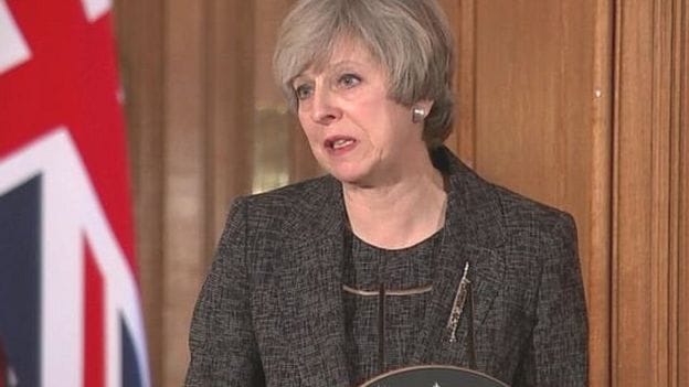 UK: PM Terrya announced the general elections,the term of the Conservative government  till 2020