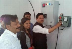 Water Institute entrusted the newly created three tubewell cant