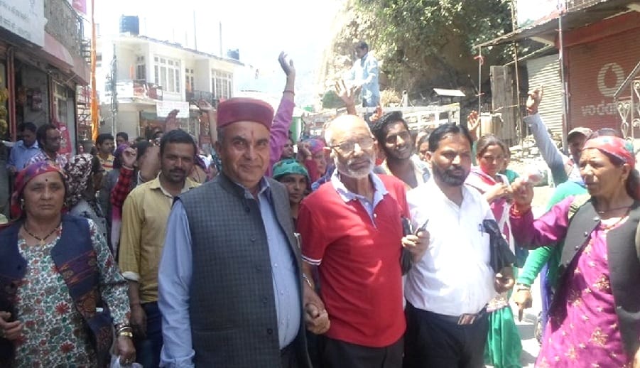 protest against Recommendations of the 7th Pay Commission