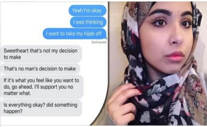 Muslim teen reveals father's response to removing hijab on twitter