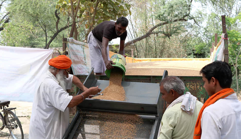 reduction of grains of farmers will be stoped 