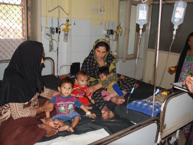 Diarrhea has done unhealthy ... two nineteen on a hospital bed