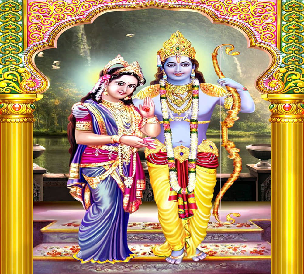 lord ram look according to valmiki ramayana