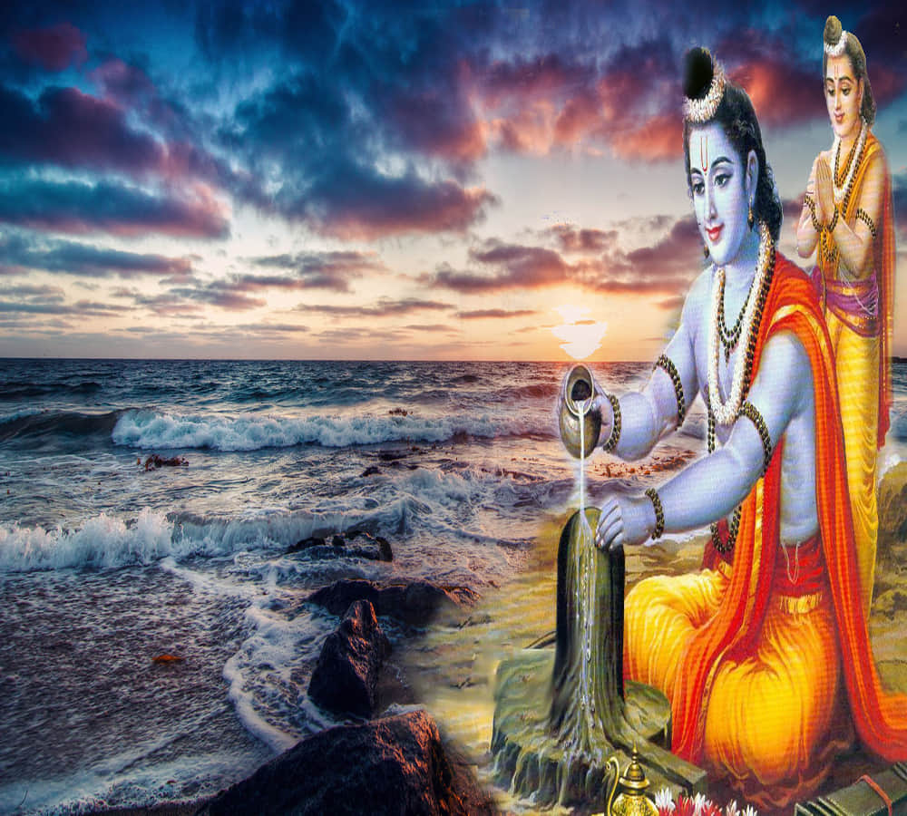lord ram look according to valmiki ramayana