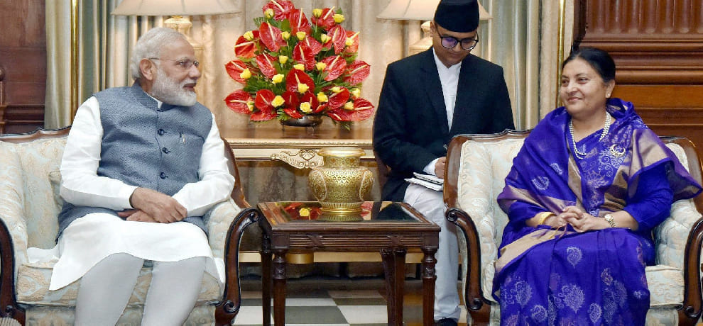 india and nepal Both countries have emphasized on strengthening bilateral relations.
