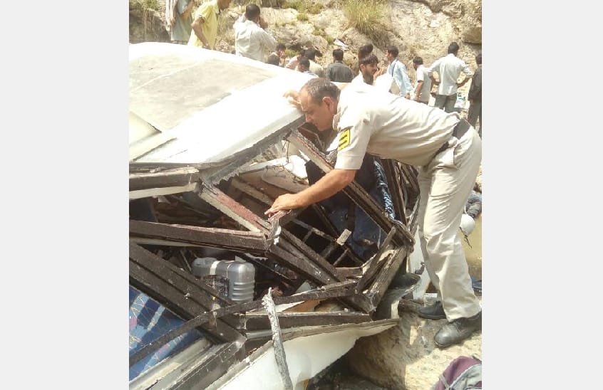Gumma bus Accident, 19 Years Old Rohit Survived in Accident.