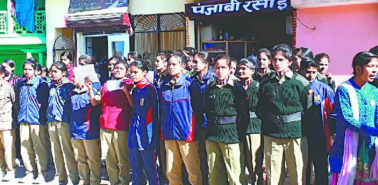 NCC cadets take cleanliness awareness rally