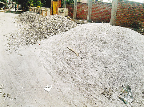 Carved road