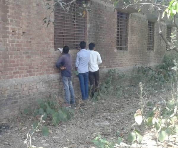  cheating in a college in sitapur on board examination.